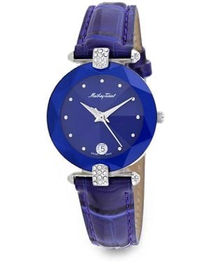 Mathey-Tissot Pyramide 34Mm Watch - Blue