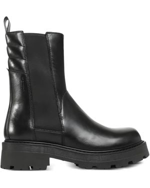 Vagabond Shoemakers Elastic-Panel Ankle Boots - Black