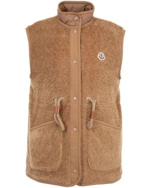 Moncler Chaleco Bost - Marrón