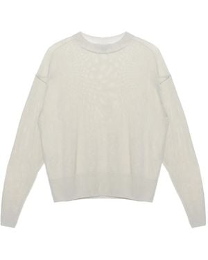 Studio Nicholson Crew-Neck Sweatshirt - White