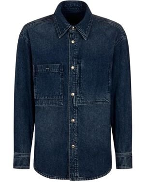 WOOYOUNGMI Pocket Shirt - Blue