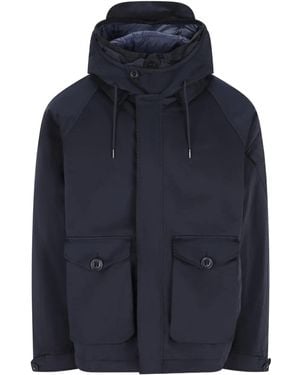 C.P. Company Padded Hooded Jacket - Blue