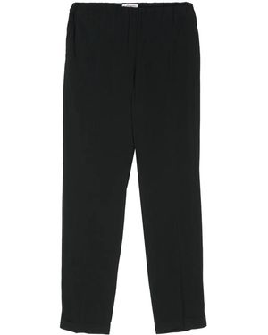 Alberto Biani Cropped Trousers - Black