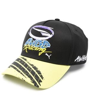 PUMA X A$AP Rocky Awge racing-logo cap - Negro