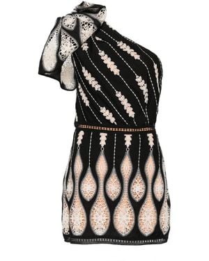 Johanna Ortiz Celestial Matter Mini Dress - Black