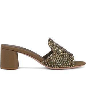 Le Silla Mules Gilda 60Mm - Metallizzato