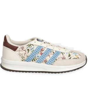 adidas Run 70S 2.0 Floral-Print Sneakers - Weiß