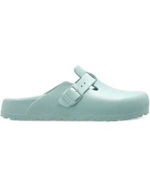 Birkenstock Boston Buckle-Strap Sandals - Green