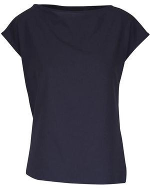 ODEEH Camiseta de lana virgen - Azul