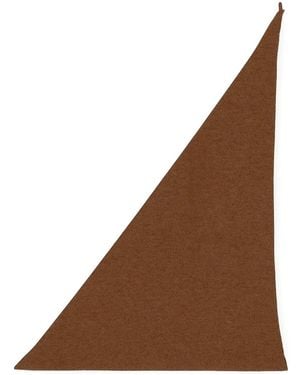 Extreme Cashmere N°35 Bandana スカーフ - ブラウン