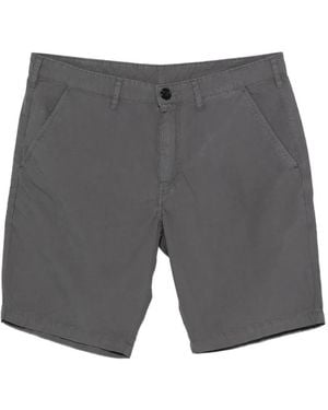 Paul Smith Logo-Patch Shorts - Grey