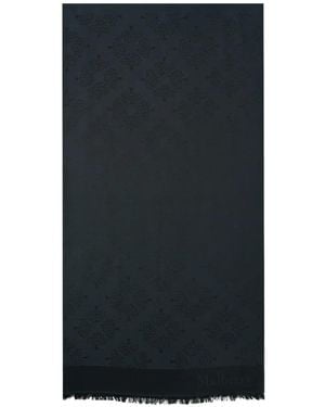 Mulberry Tree Jacquard Scarf - Black