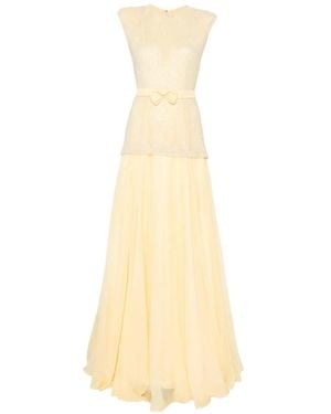 Designer Yellow Lace Dresses for Women - Up to 40% off | Lyst