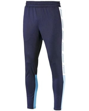 PUMA A.C.E. Striped Track Trousers - Blue