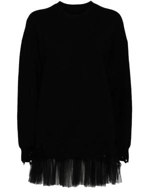JNBY Vestido estilo jersey de manga larga - Negro