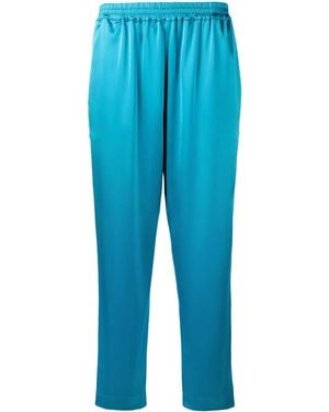 Gianluca Capannolo Elastic Waist Pants - Blue