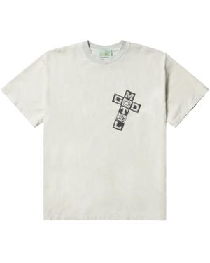Aries God Town T-Shirt - White