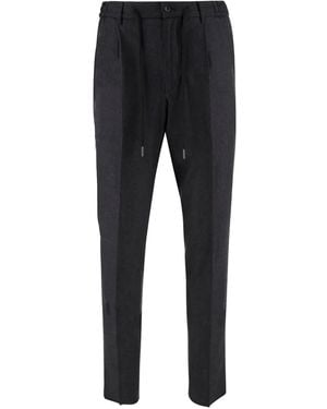 Tagliatore Pantaloni Con Coulisse - Nero