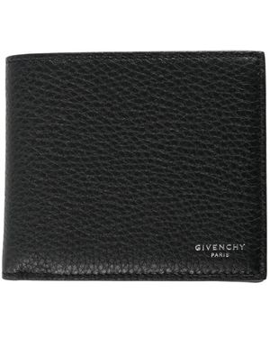 Givenchy Logo-Print Wallet - Black