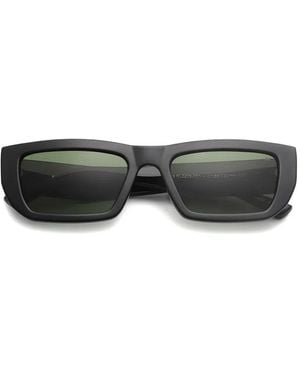 A.Kjærbede Lunettes De Soleil À Monture Rectangulaire Fame - Gris