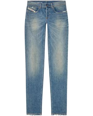 DIESEL D-finitive 0grdb 2023 テーパードジーンズ - ブルー