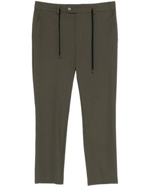 DISTRETTO 12 32 York T. Active Drawstring Trousers - Green