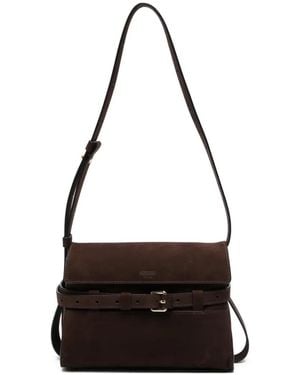 Moschino Bandolera Buckle De Ante - Blanco