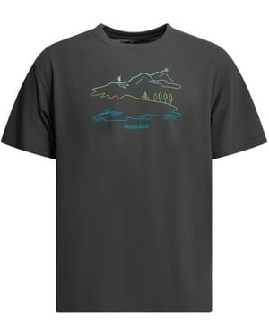 Montbell Wickron Long Track T-Shirt - Black