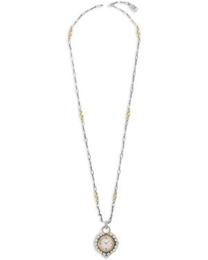 Dolce & Gabbana Collana Con Orologio - Bianco