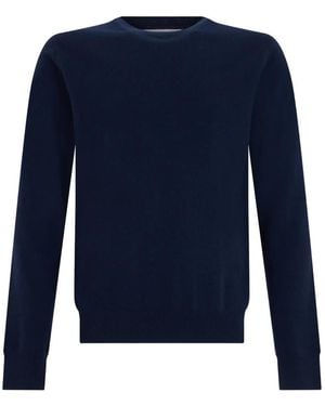Comme des Garçons Pullover Mit Rundem Ausschnitt - Blau