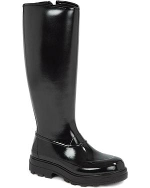 Kassl Bottines De Pluie Tijntje À Zip Latéral - Noir