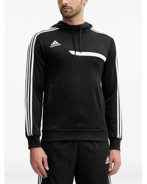 adidas Sudadera Con Capucha Y Logo - Negro