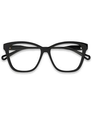 Chloé Square-Frame Glasses - Black
