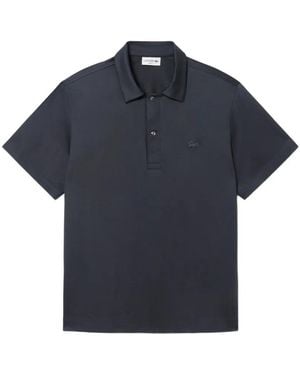 Lacoste Logo-Patch Polo Shirt - Blue