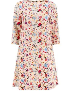 Ines De La Fressange Paris フローラル ミニドレス - レッド