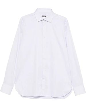 ZEGNA Long-Sleeve Shirt - White