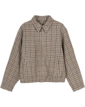 JNBY Check Wool Jacket - Brown