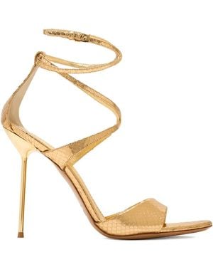 Paris Texas Strappy stiletto sandals - Metálico