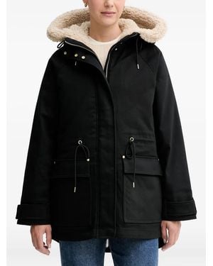 Marc O' Polo Drawstring Hooded Jacket - Black
