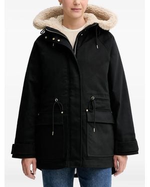 Marc O' Polo Drawstring Hooded Jacket - Black