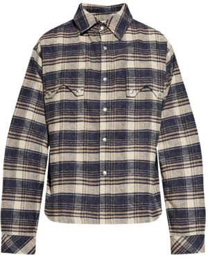 Rhude Cotton Shirt - Gray