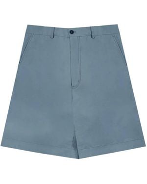 Incotex Shorts Mit Gürtel - Blau
