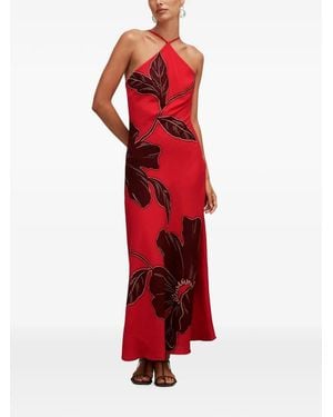 EVER NEW Nova Floral-Print Maxi Dress - Red
