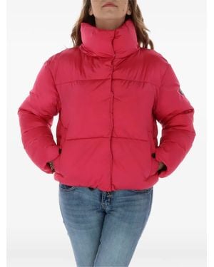 GAUDI High-Neck Puffer Jacket - Red
