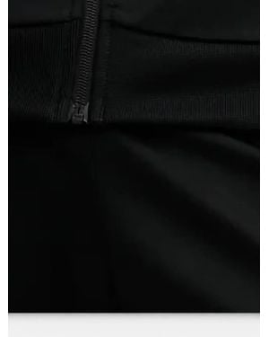 adidas Logo-Print Tracksuit Set - Black