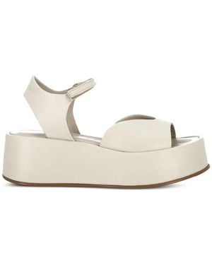 Patrizia Bonfanti Jessy Platform Touch-Strap Sandals - White