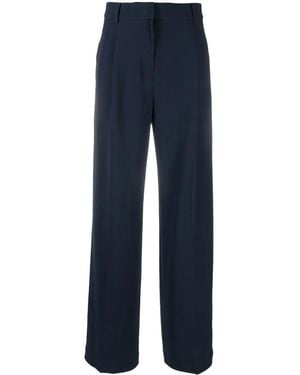 MICHAEL Michael Kors Straight-leg Tailored Trousers - Blue