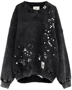 Maison Mihara Yasuhiro Round-neck Sweater - ブラック