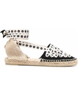 Castañer X 10 Corso Como Espadrilles - Natural