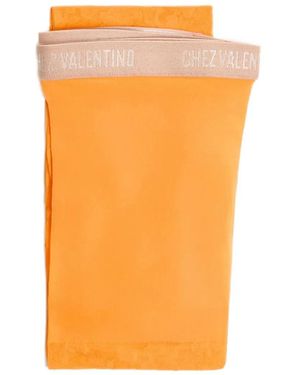 Valentino Garavani Bottines Chelsea Vlogo Signature 90 Mm - Orange